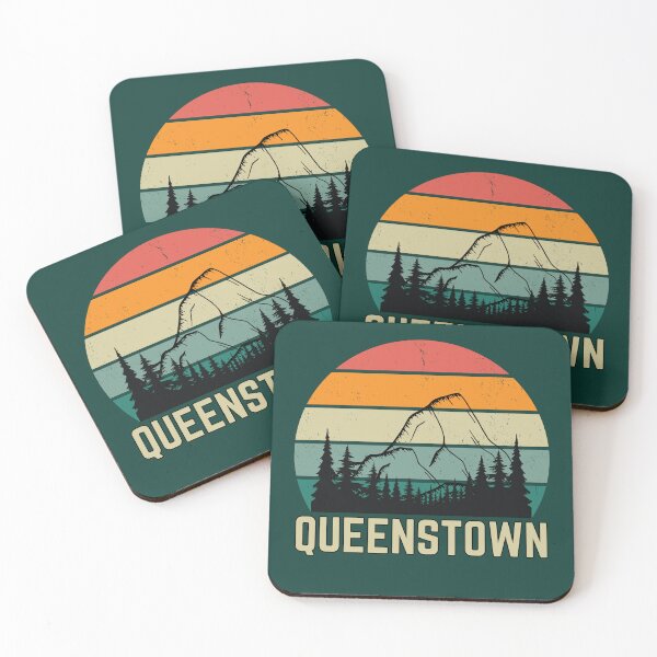 Item preview, Queenstown Retro Vintage sunset designed and sold by Guess4best.