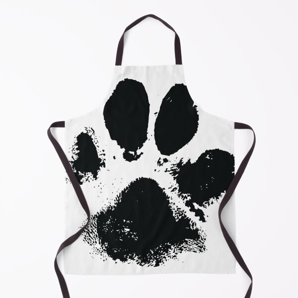 Item preview, animal foot print in black designed and sold by navitalidesign.
