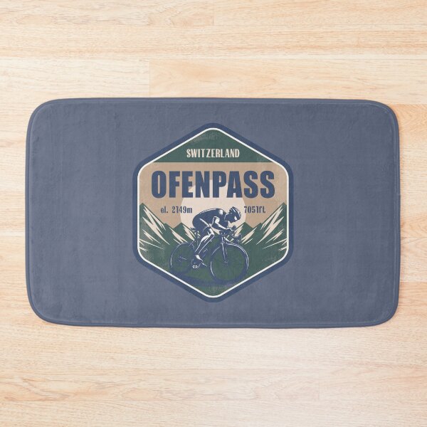 Artikelvorschau, Ofenpass Schweiz Radfahren Berg Design entworfen und verkauft von CynthiaGraphics.