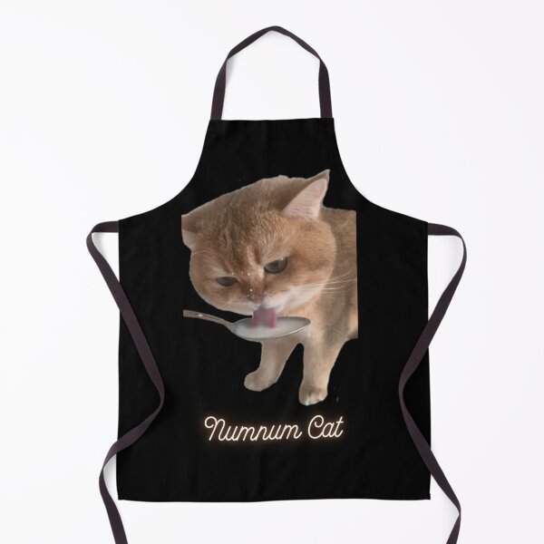 Item preview, Cute Cat Meme Numnum Illustration – Whimsical Feline Art designed and sold by TOYE TO.