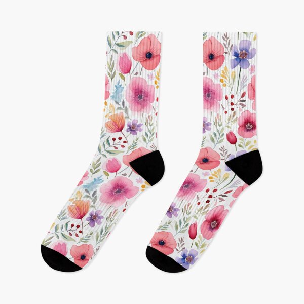 Item preview, Patrón de acuarela floral designed and sold by taniasofia.