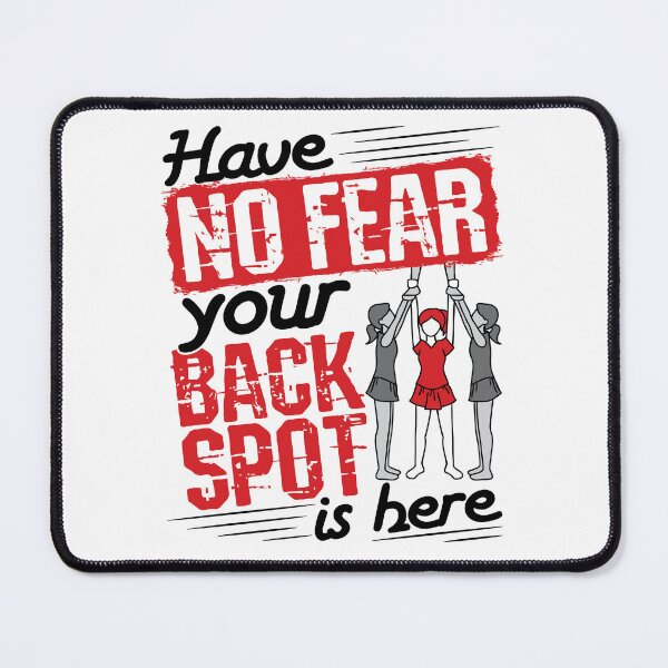 Item preview, Have No Fear Your Backspot Is Here Funny Cheerleading Cheer designed and sold by jaygo.
