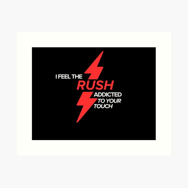 Item preview, i feel the rush troye sivan light print designed and sold by nikkyromoz.