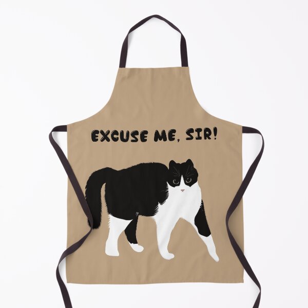 Item preview, LILO cat “Excuse me, sir!”  designed and sold by InkyKidArt.
