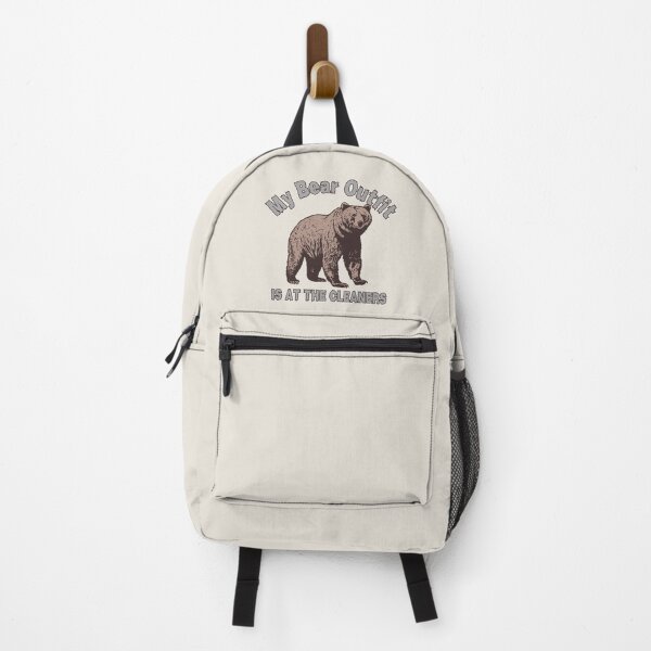 Item preview, Funny Outdoor Wilderness Camping Camper Joke Bear designed and sold by LEILA ART SPACE.