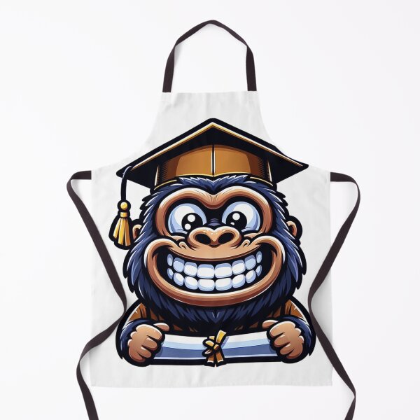 Item preview, Graduation Gorilla: Academic Achievement Sticker designed and sold by DDDesigns24.
