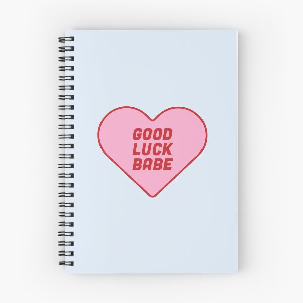 Item preview, good luck babe heart designed and sold by ribbit-the-frog.