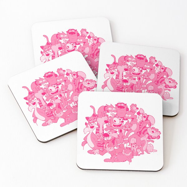 Item preview, Cat Chaos pink designed and sold by Spencer  Duffy.