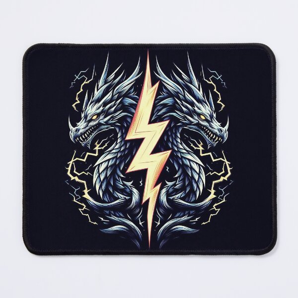 Item preview, Lightning Bolt & Dragons designed and sold by Pet-Z.