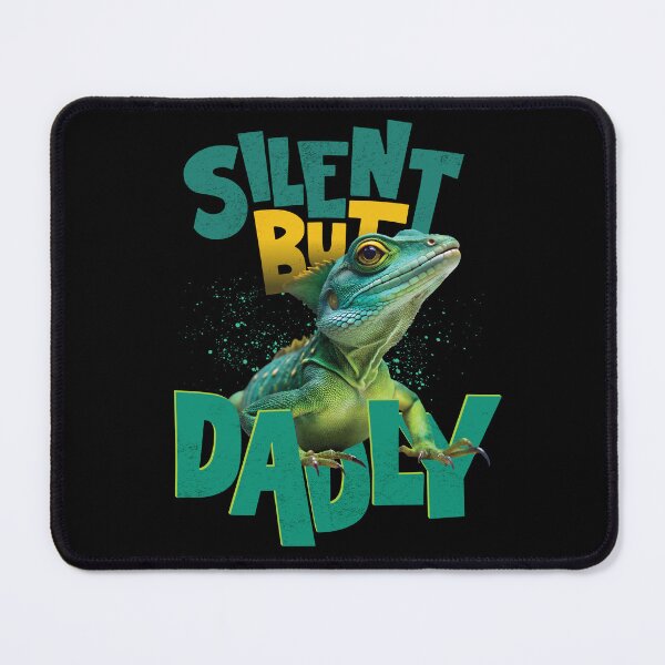 Item preview, Silent But Dadly | Funny Father's Day Chameleon Shirt for Grandpa, Daddy, Husband, Daughter designed and sold by PixelGrafiks.