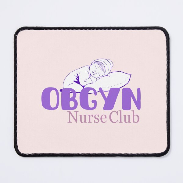 Item preview, Obgyn Nurse Club design, gift for obstetrician nurse team designed and sold by WuweiDG.