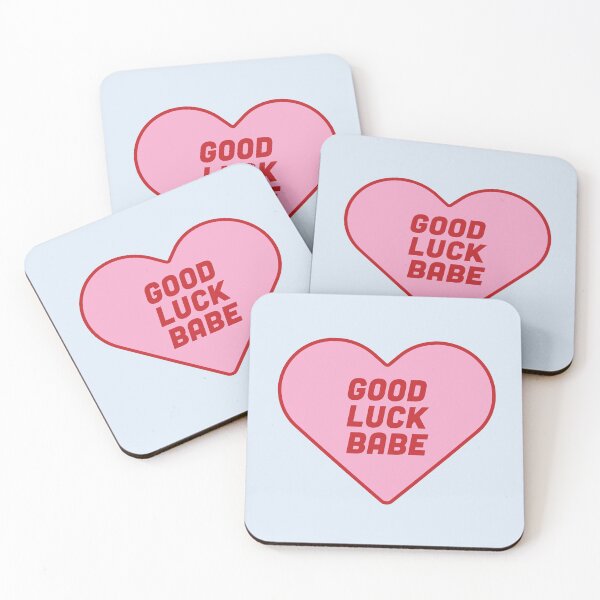 Item preview, good luck babe heart designed and sold by ribbit-the-frog.