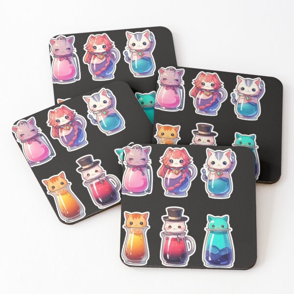 Item preview, Cat stickers,  designed and sold by Screwnut.