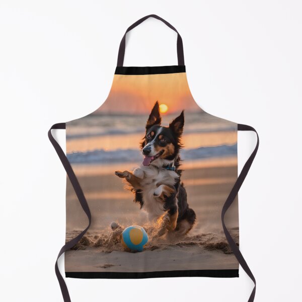 Item preview, Dog picture on the beach designed and sold by SALUdesign.