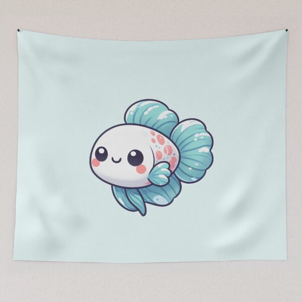 Item preview, Cute Betta Fish  designed and sold by stylishdzign.