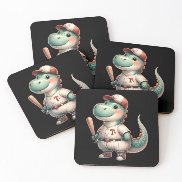 Item preview, Funny animals. Baseball graphics with dinosaur designed and sold by BanShopDG.
