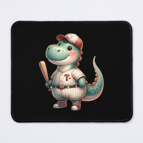 Item preview, Funny animals. Baseball graphics with dinosaur designed and sold by BanShopDG.