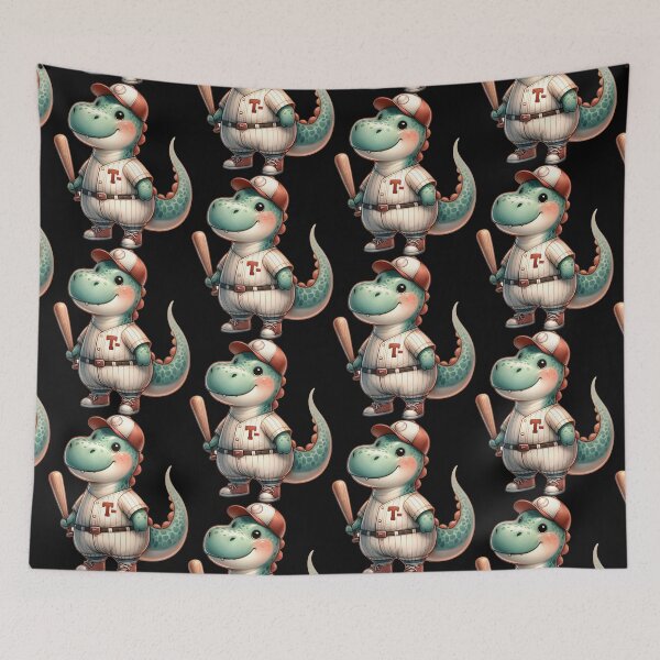 Item preview, Funny animals. Baseball graphics with dinosaur designed and sold by BanShopDG.