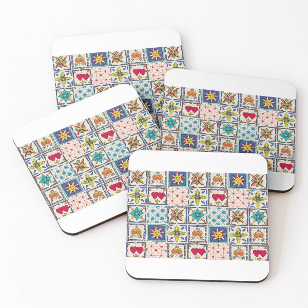 Item preview, Sunny Tile Work Mosaic Print  designed and sold by neelaarao.