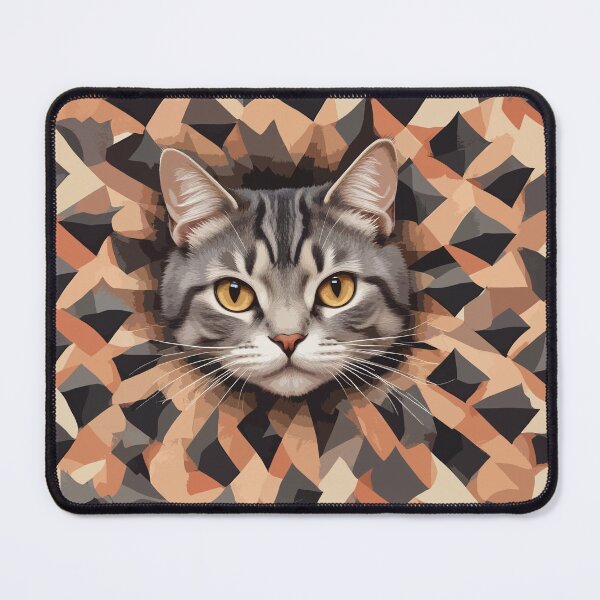 Item preview, cate geometric watercolor abstract pattern designed and sold by nilver.