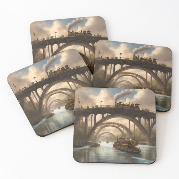Item preview, Bridges to the Future designed and sold by OrderofOdonata.