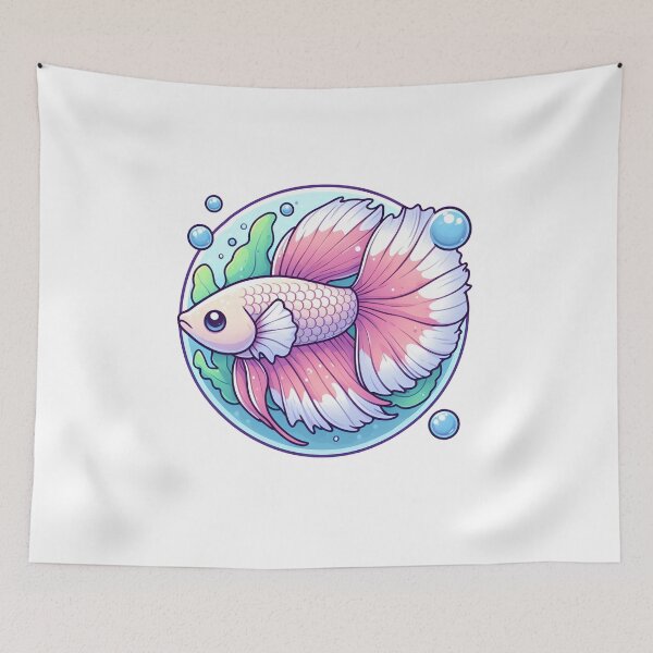 Item preview, Cute Betta Fish  designed and sold by stylishdzign.