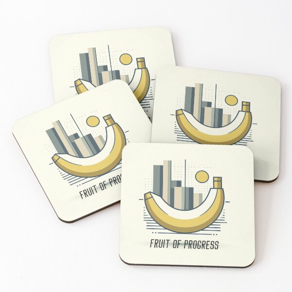 Item preview, Fruit of progress - banana corporate style designed and sold by Funny-Banana.