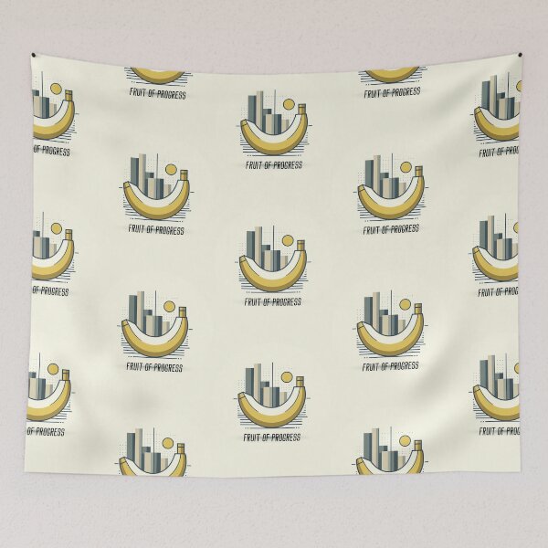 Item preview, Fruit of progress - banana corporate style designed and sold by Funny-Banana.