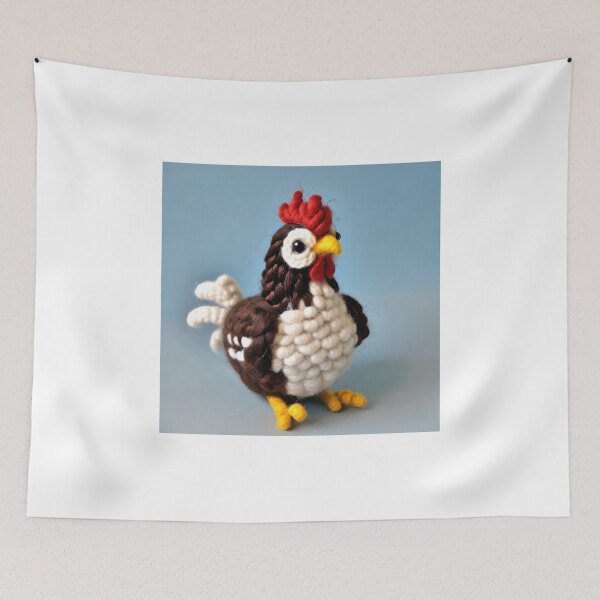 Aperçu de l'œuvre Poulet accroupi créée et vendue par DreamistStore.