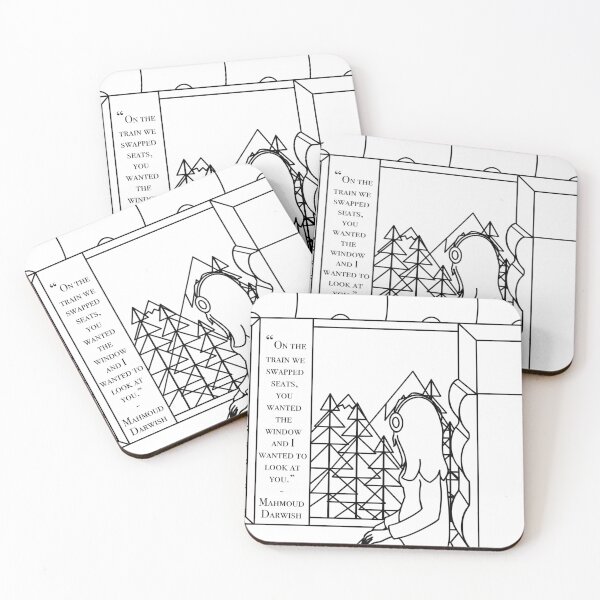 Item preview, Train Window - Darwish - Outline designed and sold by MinLeaf.