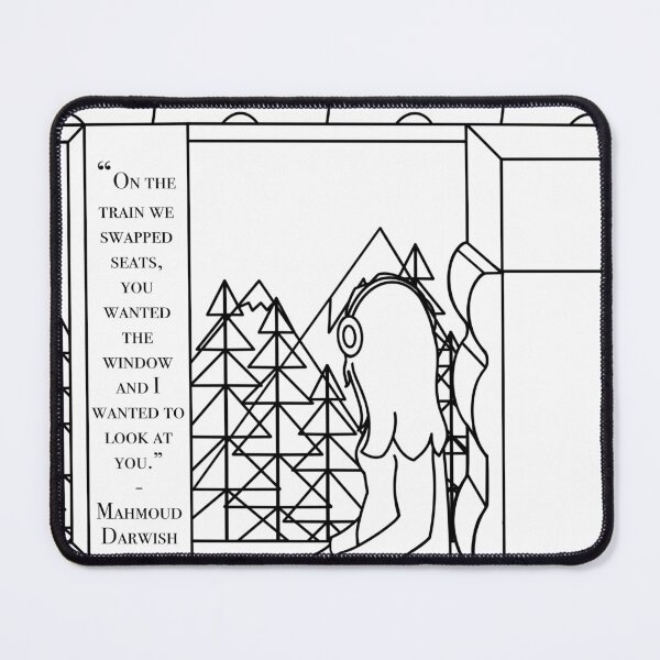 Item preview, Train Window - Darwish - Outline designed and sold by MinLeaf.