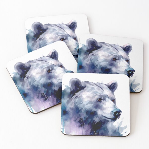 Item preview, Misty Essence: The Portrait of a Pensive Bear designed and sold by Highlandkings.