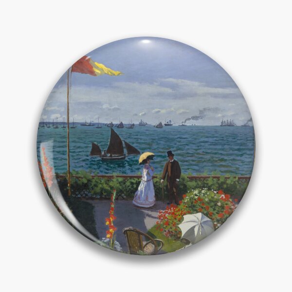 Item preview, Garden at Sainte Adresse Claude Monet Art designed and sold by ArtUnova.