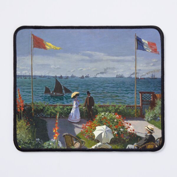 Item preview, Garden at Sainte Adresse Claude Monet Art designed and sold by ArtUnova.