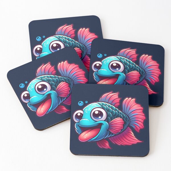Item preview, Funny Betta Fish  designed and sold by stylishdzign.