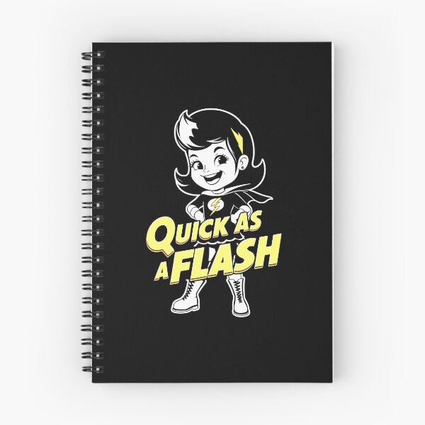 Item preview, Black and Yellow Lightning Girl: Quick as a Flash designed and sold by SplashTastic.