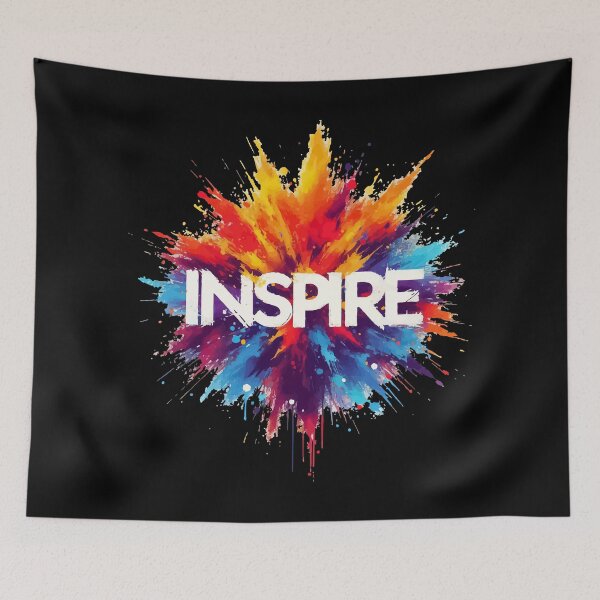Item preview, Inspire Creative Color Explosion designed and sold by TomFrontierArt.