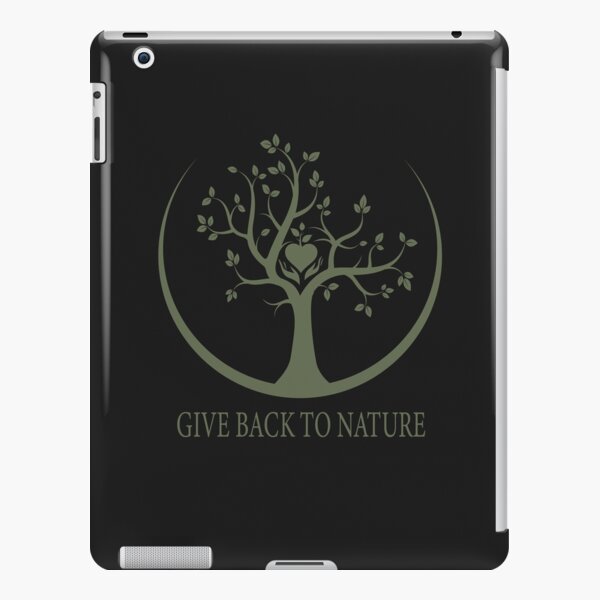 Give Back to Nature - Green Logo iPad Snap Case