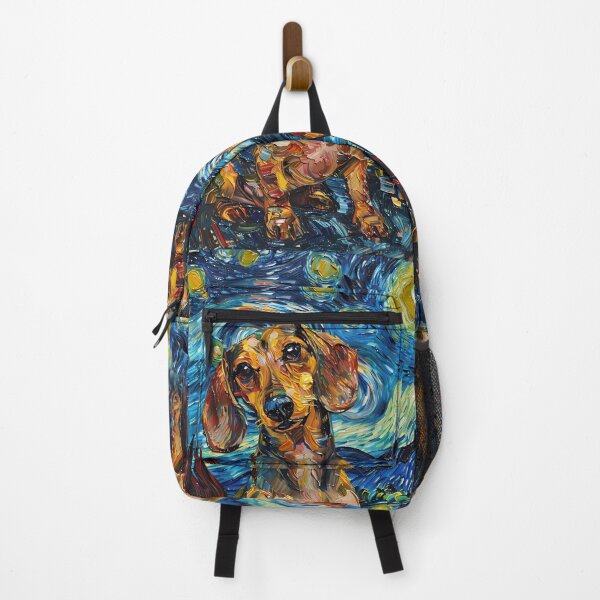Item preview, Starry Night Dachshund Van Gogh Dog designed and sold by Vangoholic.
