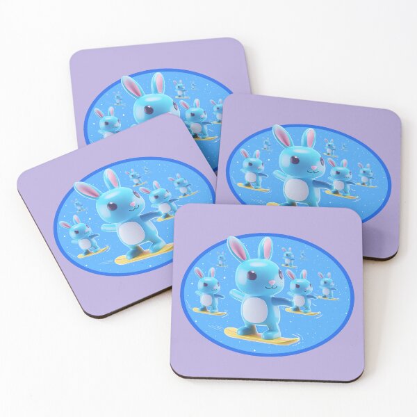 Item preview, Cowabunga Bunnies in Space 15 designed and sold by Randall Bennett.