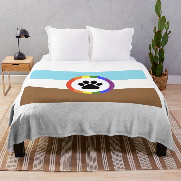 Item preview, Furry Pride Tee, Furry Sticker, Furry Pride Flag Design designed and sold by CloverAnnie.