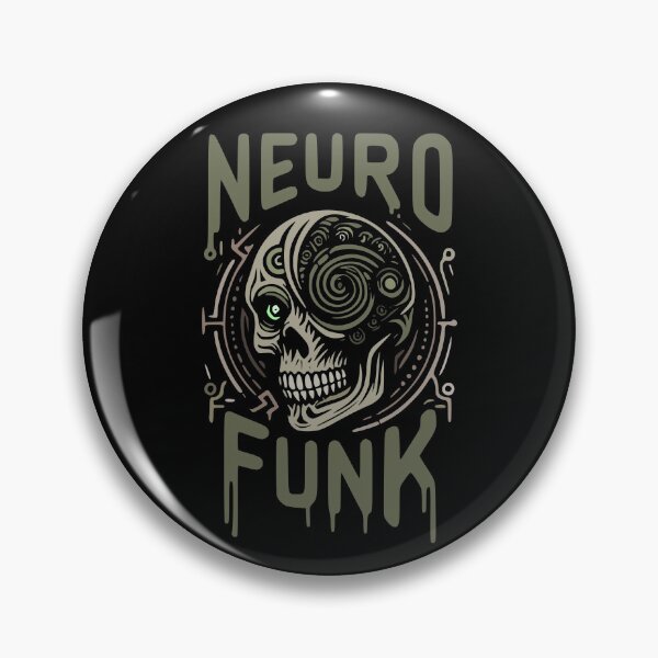 Item preview, Neurofunk cyborg head Drum and bass jungle, dnb  designed and sold by CutOriginalArt.