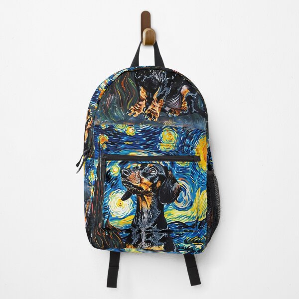 Item preview, Starry Night Dachshund Van Gogh Dog designed and sold by Vangoholic.