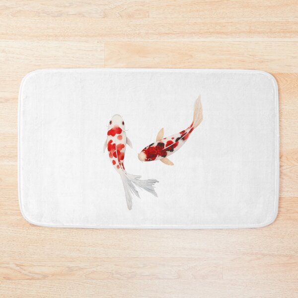 Item preview, Red And White Yin&Yang Koi Fish  designed and sold by xiao xuans.