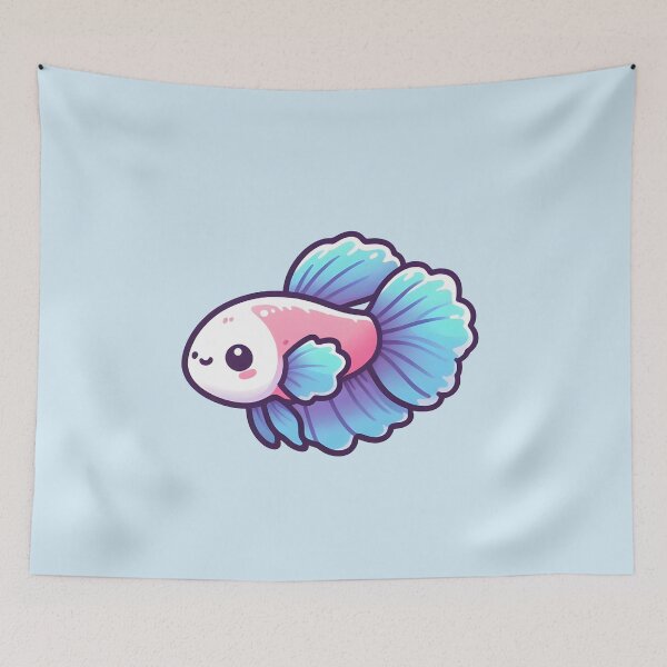Item preview, Cute Betta Fish  designed and sold by stylishdzign.