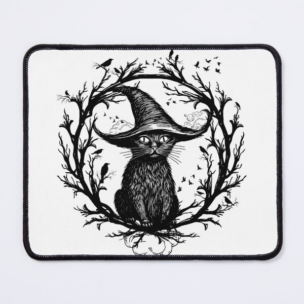 Item preview, Tarot Black Cat Clairvoyant designed and sold by PestDesigns.