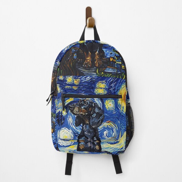 Item preview, Starry Night Dachshund Van Gogh Dog designed and sold by Vangoholic.