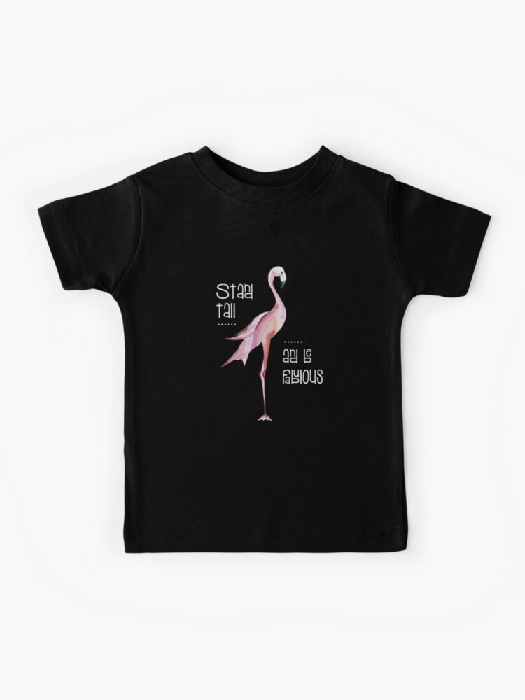 Stand Tall And Be Fabulous Funny Pink Flamingo Lover Shirt Stand Tall And Be Fabulous Funny Pink Flamingo Lover Shirt