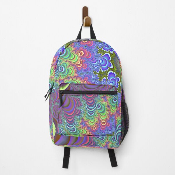 Item preview, Mandelbrot 30 - Fractal rainbow 3D structured segmented peculiar swirl into center designed and sold by Draeger0.