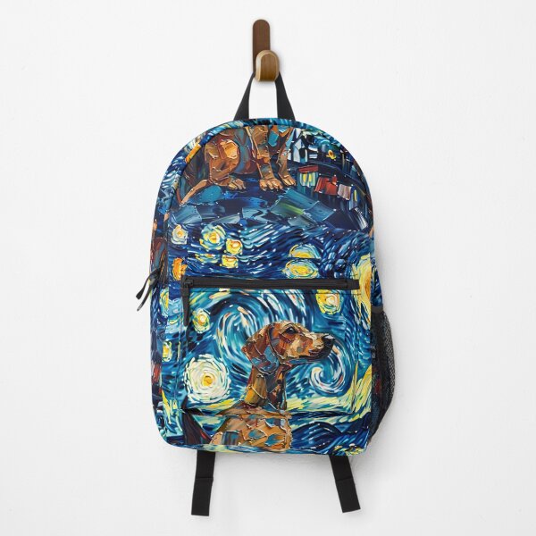 Item preview, Starry Night Dachshund Van Gogh Dog designed and sold by Vangoholic.